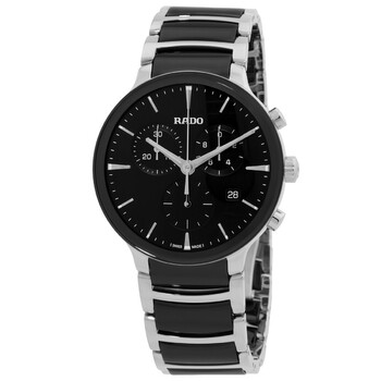 Centrix Chronograph Quartz Black Dial Men's Watch R30210152