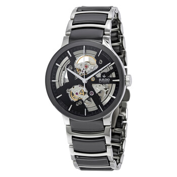 Centrix Black Skeleton Dial Men's Watch R30178152