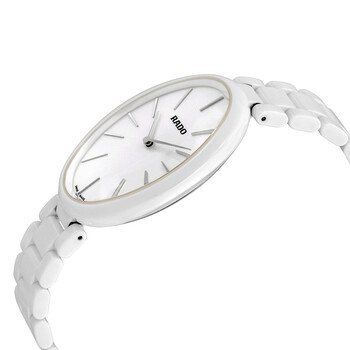 Esenza White Dial White Ceramic Ladies Watch R53092012 Esenza White Dial White Ceramic Ladies Watch R53092012