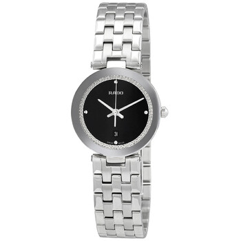 Florence Quartz Black Dial Ladies Watch R48874153