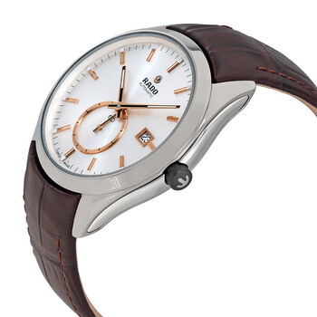 HyperChrome XL Silver Dial Brown Leather Men's Watch R32025115