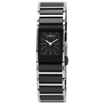 Integral Black Dial Ceramic Ladies Watch R20786152