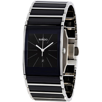 Integral Black Dial Ceramic Men's Watch R20784152