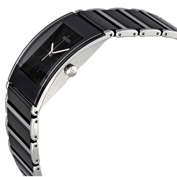 Integral Black Dial Ceramic Men's Watch R20784152