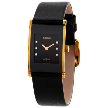 Integral Jubile Quartz Diamond Black Dial Ladies Watch R20789755