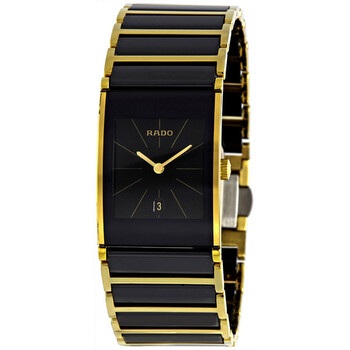 Integral Two Tone Black Ceramic Ladies Watch R20788162