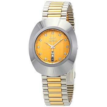 Rado The Original Quartz Gold Dial Men's Watch R12391633