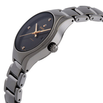 True Automatic Diamond Grey Dial Ladies Watch R27243712