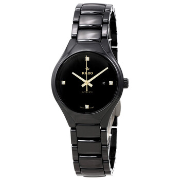 True Black Diamond Dial Ladies Watch R27242712