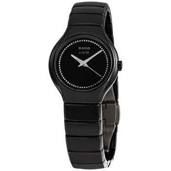 True Jubile Black Ceramic Ladies Watch R27655732 True Jubile Black Ceramic Ladies Watch R27655732