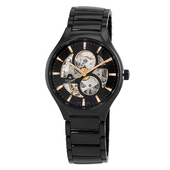 True Round Automatic Black Dial Unisex Watch R27107172