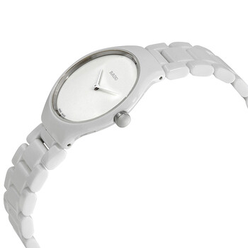 True Thinline White Dial White Ceramic Ladies Watch R27958022
