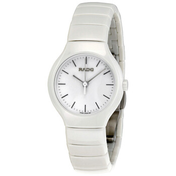 True White Dial Chronograph Ceramic Ladies Watch R27696022