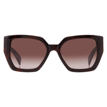Brown Gradient Butterfly Ladies Sunglasses RNB1052S 0086/HA 54