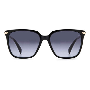 Grey Gradient Square Ladies Sunglasses RNB1066/S 0807/9O 55