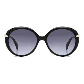 Rag & Bone Grey Round Ladies Sunglasses RNB1075/S 0807/9O 56