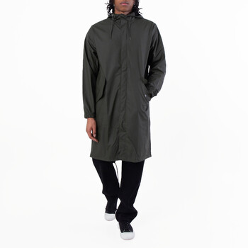 Alexander McQueen Men's Green Hooded Jacket, Brand Size 46 (US