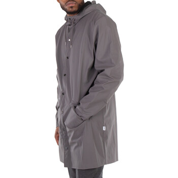 Grey Lightweight Waterproof Long Jacket