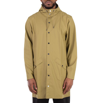 Khaki Lightweight Waterproof Long Jacket 1202044 khaki