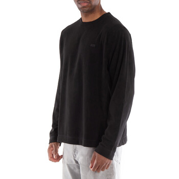 Men's Black Addis Fleece Crewneck Sweatshirt
