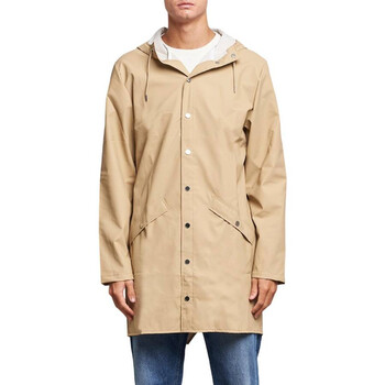 Sand Lightweight Waterproof Long Jacket