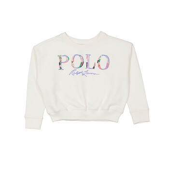 Ralph Lauren Kids Logo Terry Boxy Sweatshirt 312965132001