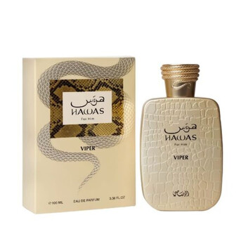 Rasasi Men's Hawas Kobra EDP Spray 3.4 oz Fragrances 614514331064