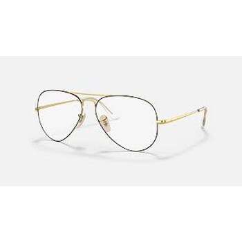 Aviator Demo Pilot Unisex Eyeglasses RX6489 2890 55 Aviator Demo Pilot Unisex Eyeglasses RX6489 2890 55