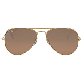 Ray-Ban Aviator Pink Gradient Gold Sunglasses RB3025 001/3F Sunglasses Ray-Ban Aviator Large Metal Gold RB3025 001/3F 58  main image 4