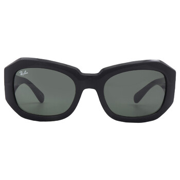 Ray-Ban Kiliane Bio Based Dark Green Rectangular Unisex Sunglasses