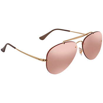 Ray-Ban Blaze Avaitor Pink Mirror Aviator Men display picture 1