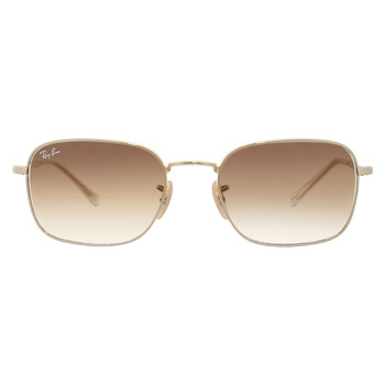 Ray-Ban Hexagonal Light Brown Gradient Unisex Sunglasses  display picture 3