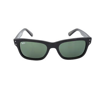 Burbank Green Rectangular Men's Sunglasses RB2283 901/31 55