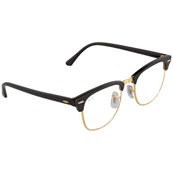 Clubmaster Blue-Light Clear Unisex Sunglasses RB3016 901/BF 51