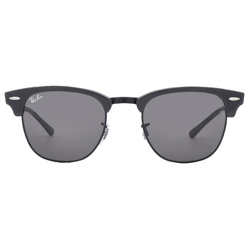 Clubmaster Dark Grey Square Unisex Sunglasses RB3016 1367B1 49