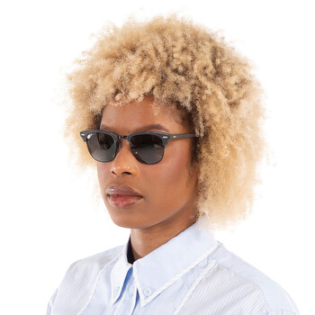 Clubmaster Dark Grey Square Unisex Sunglasses RB3016 1367B1 49