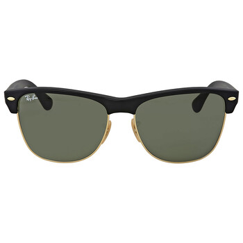 Clubmaster Oversized Green Classic G-15 Unisex Sunglasses RB4175 877 57