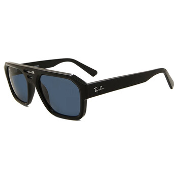 Corrigan Bio Based Dark Blue Navigator Unisex Sunglasses RB4397 667780 54