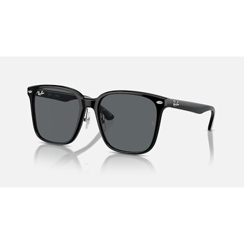 Dark Grey Square Unisex Sunglasses RB2206D 901/87 57