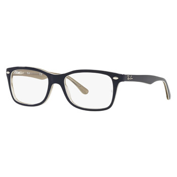 Demo Rectangular Unisex Eyeglasses RX5228 8119 53