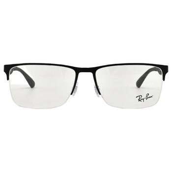 Ray-Ban Demo Rectangular Unisex Eyeglasses RX6335 2503 56