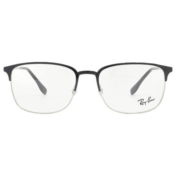 Ray-Ban Demo Rectangular Unisex Eyeglasses RX6335 2503 56