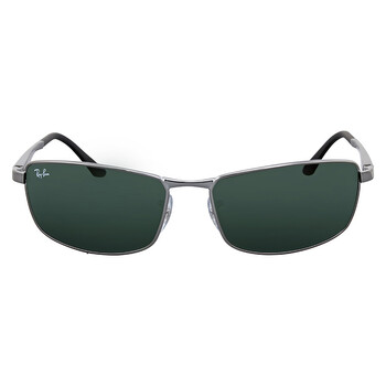 Ray-Ban Green Classic G-15 Rectangular Men's Sunglasses RB3498 004