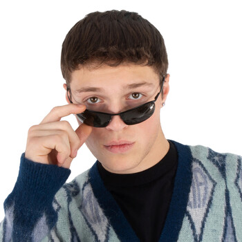 Green Rectangular Men's Sunglasses RB3183 006/71 63