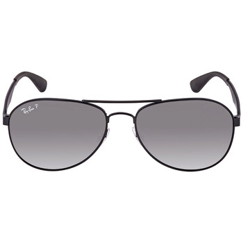 Polarized Grey Gradient Pilot Unisex Sunglasses RB3549 002/T3 58