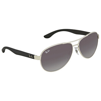 Grey Gradient Pilot Unisex Sunglasses RB3457 134/8G 59