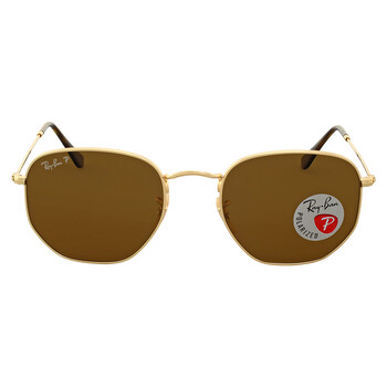 小物 Ray Ban Ray-Ban RB3548N Hexagonal Flat Lenses M (51 - 21) with Green