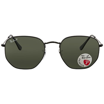 Ray-Ban RB3548-N 002/58 偏光レンズ グリーンレンズ Ray-Ban Hexagonal Flat Lenses Polarized Green Classic G-15 Unisex
