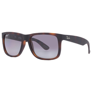 Justin Blue Gradient Square Men's Sunglasses RB4165 865/8S 54