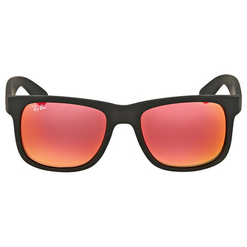 Ray-Ban Justin Color Mix Red Mirror Square Men's Sunglasses RB4165